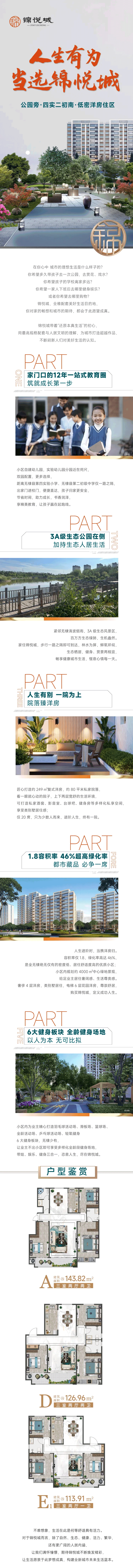 锦悦城 四实二初南 低密洋房住区